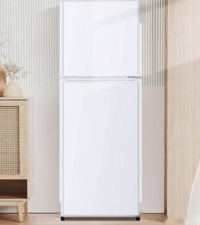 LHTME0WT：849元145升双门节能冰箱ayx爱游戏app节能新选择海尔BCD-145(图1)