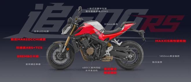 OTOR全新中量级运动街车追600RS正式发布！爱游戏(ayx)中国网站到手不到35万！QJM(图14)
